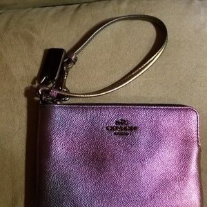 Coach wristlet